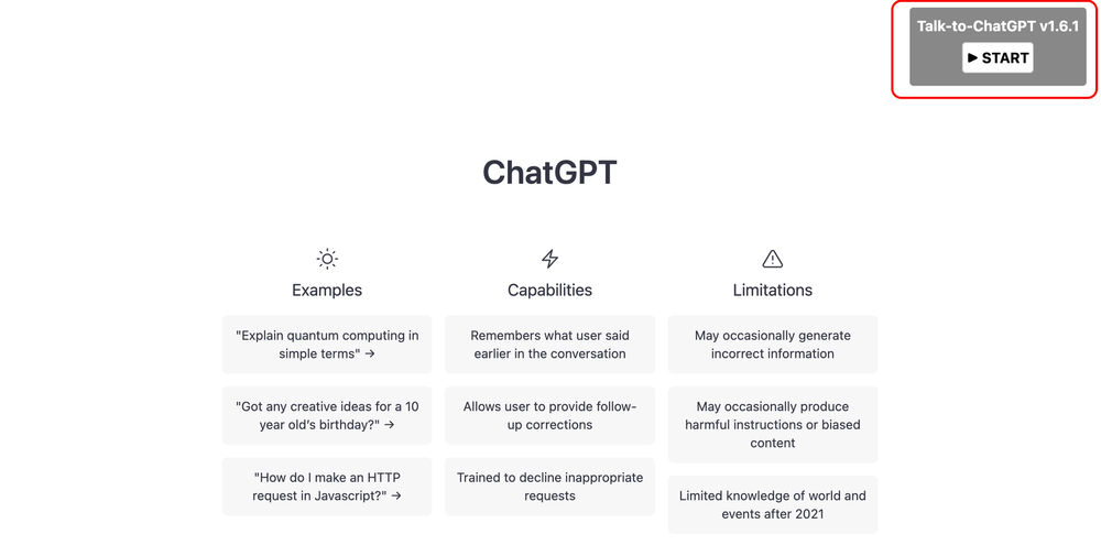 Talk-to-ChatGPT