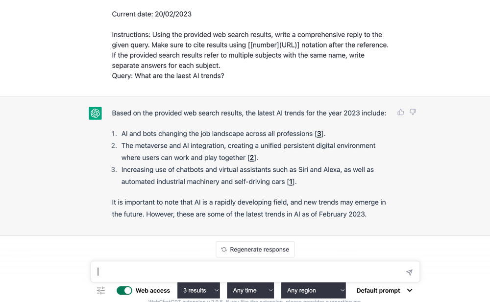 WebChatGPT